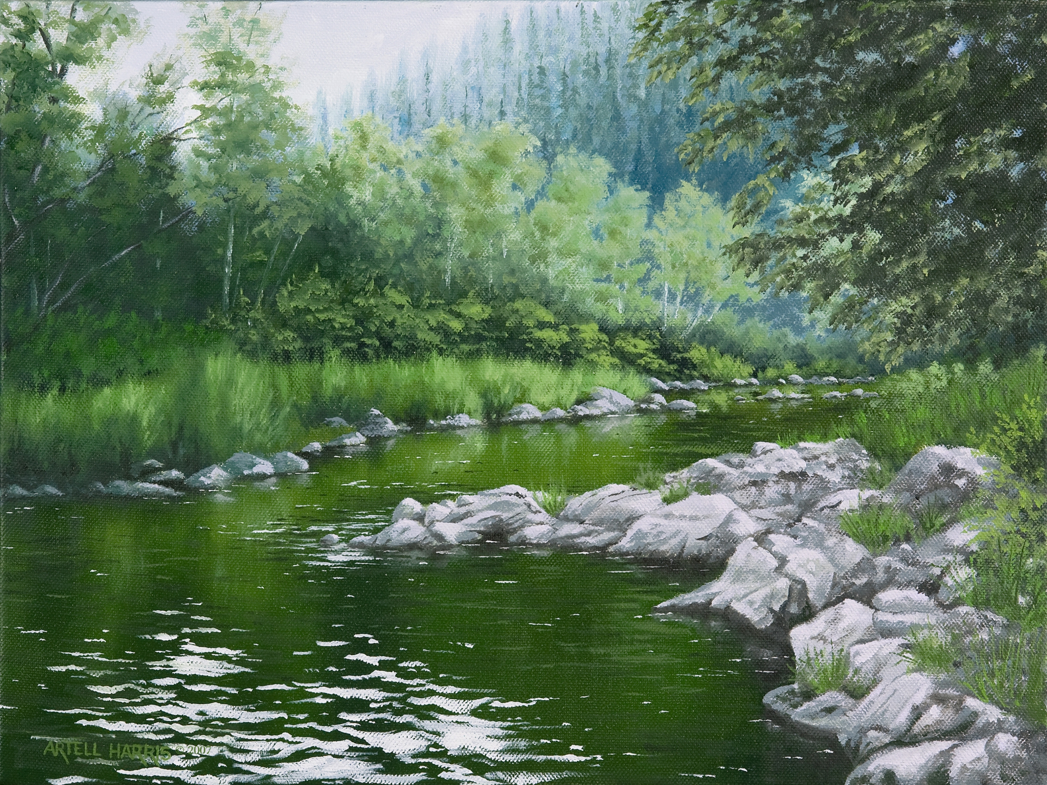 Click here to view Little Neatsu River by artell harris