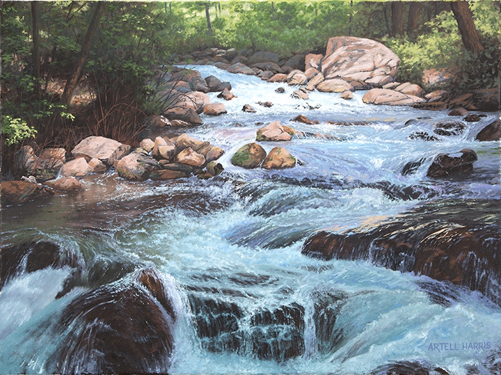 Click here to view Cottonwood Creek #4 by artell harris