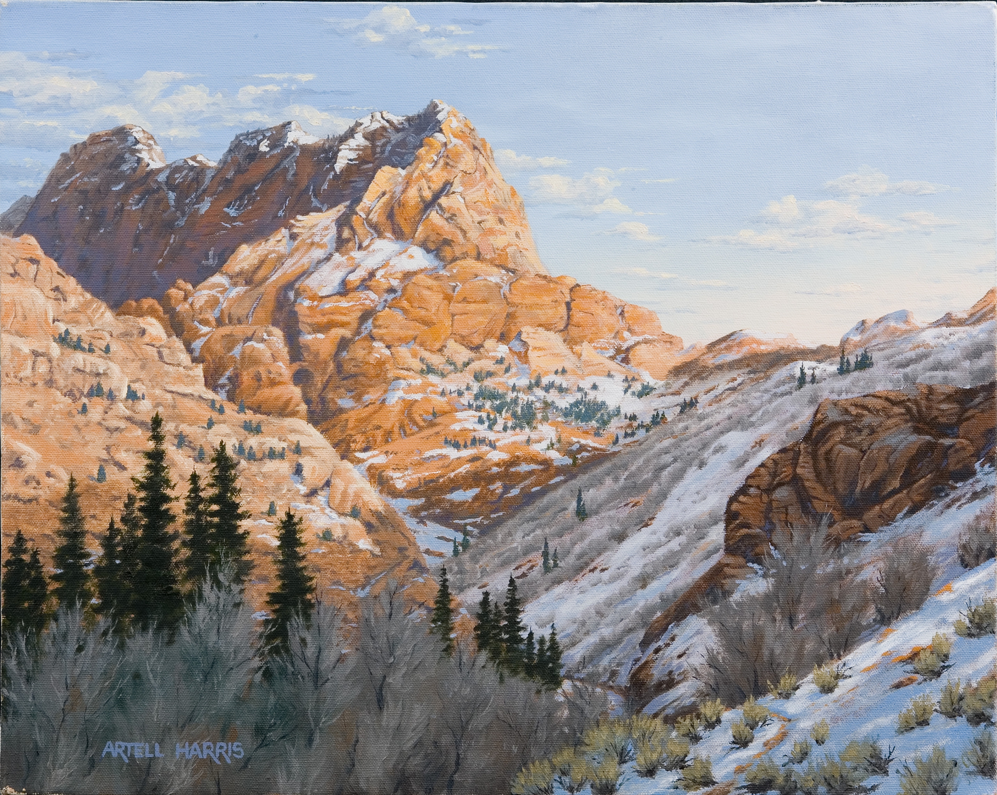 Click here to view Kolob Canyon #3 by artell harris