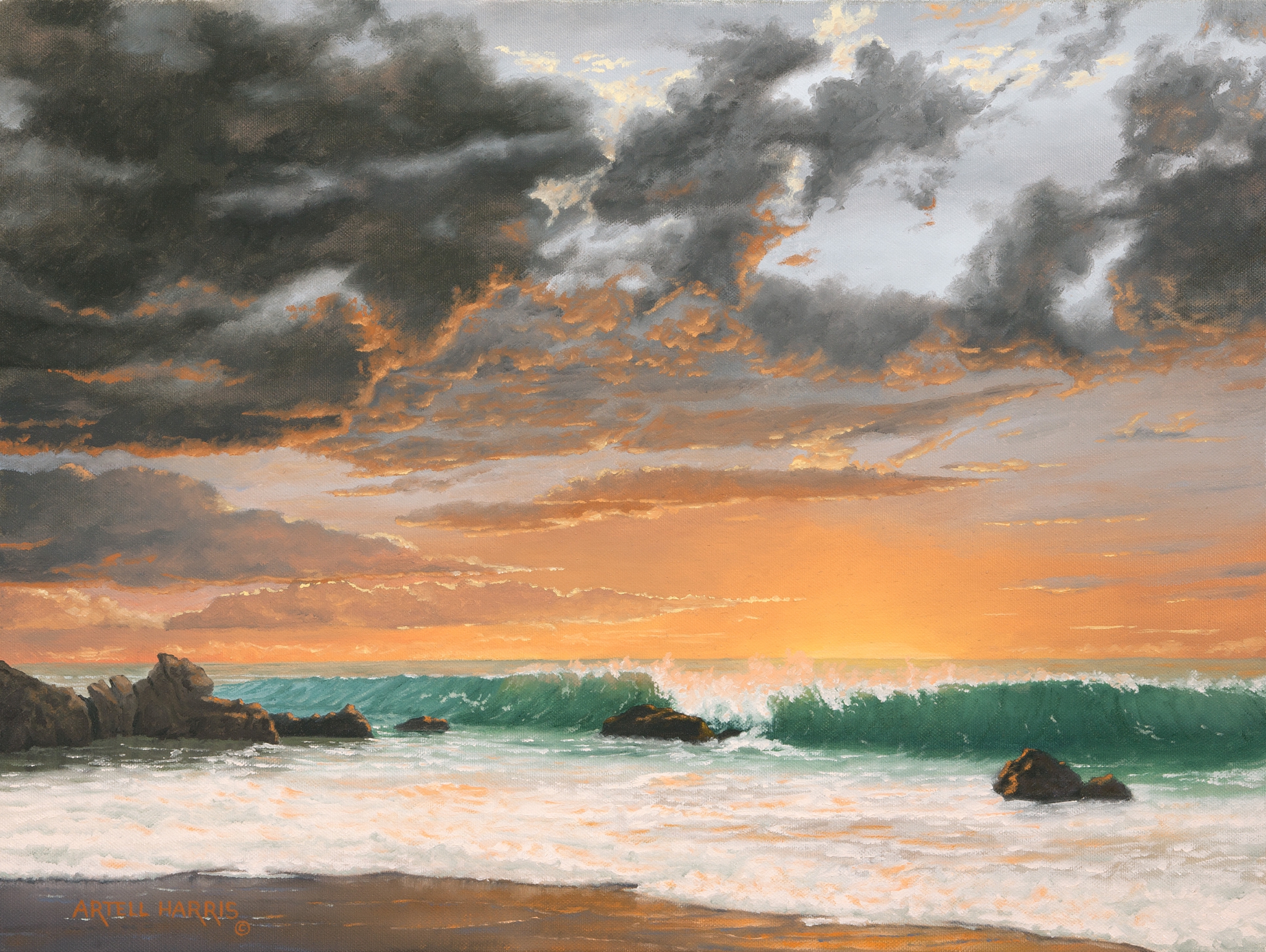 Click here to view Oregon Sunset by artell harris