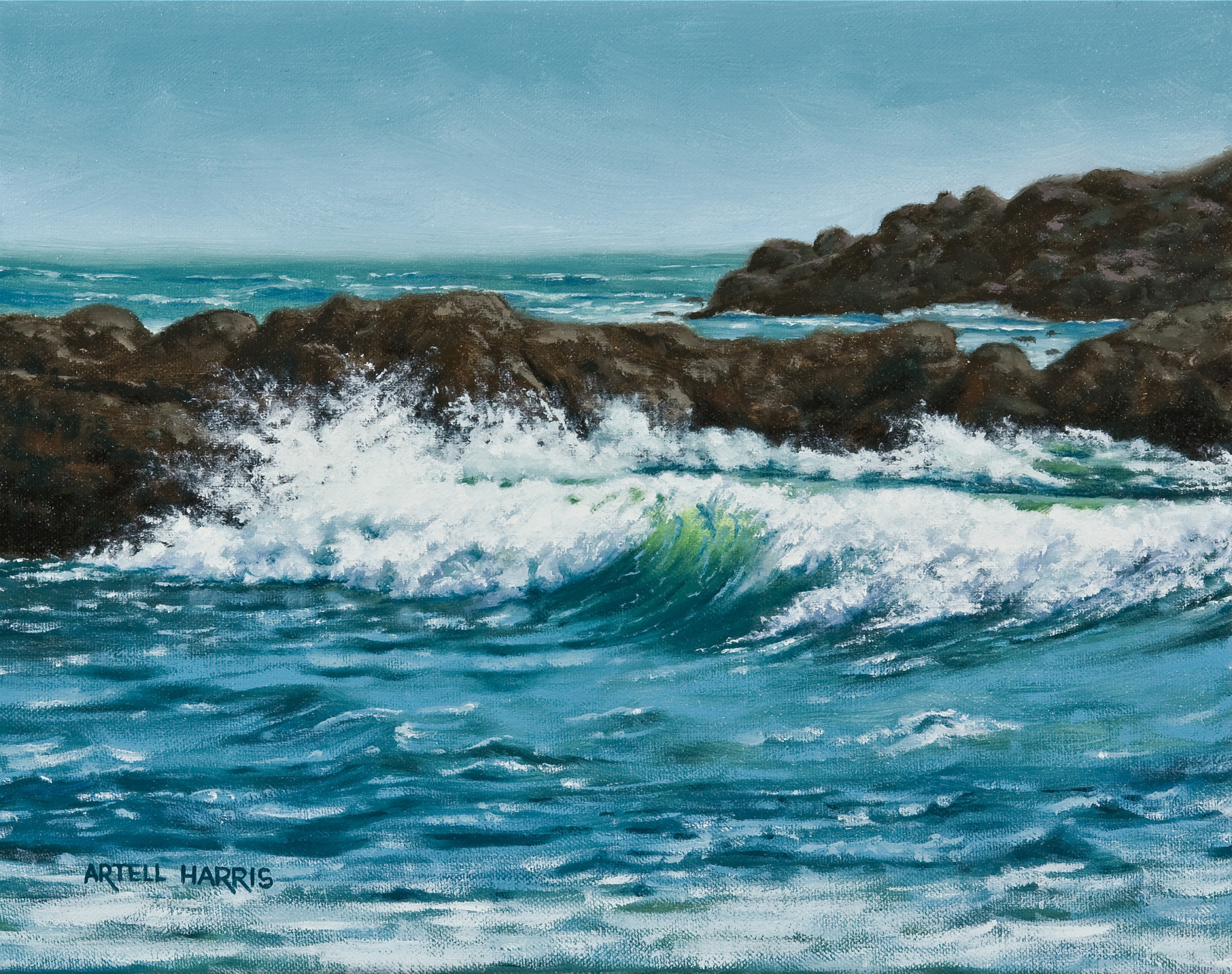 Click here to view Oregon coast #1 by artell harris