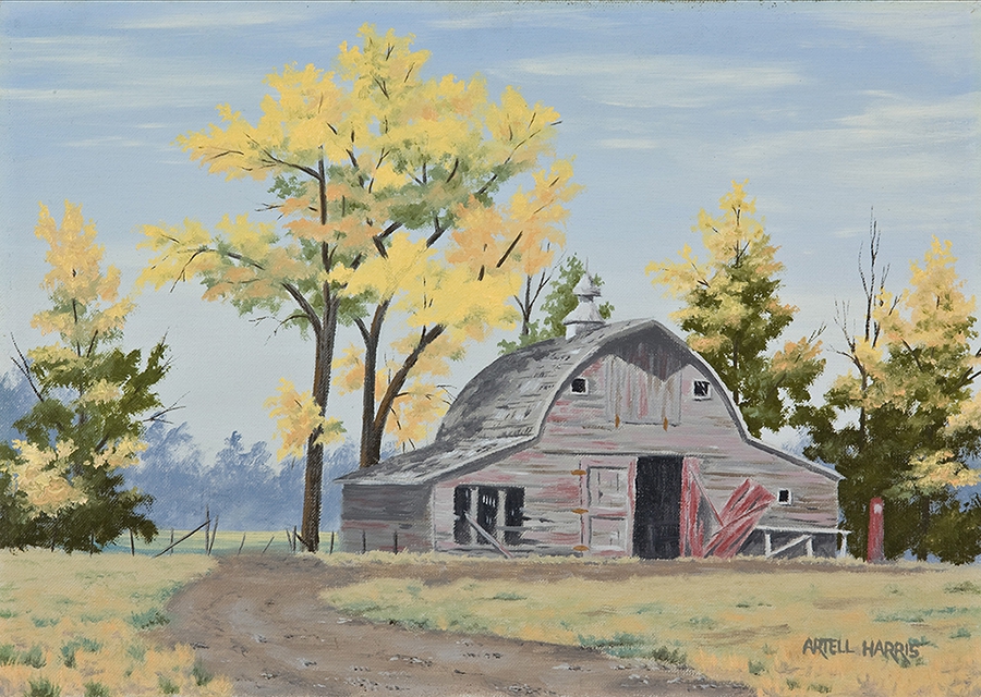 Click here to view The old barn by artell harris