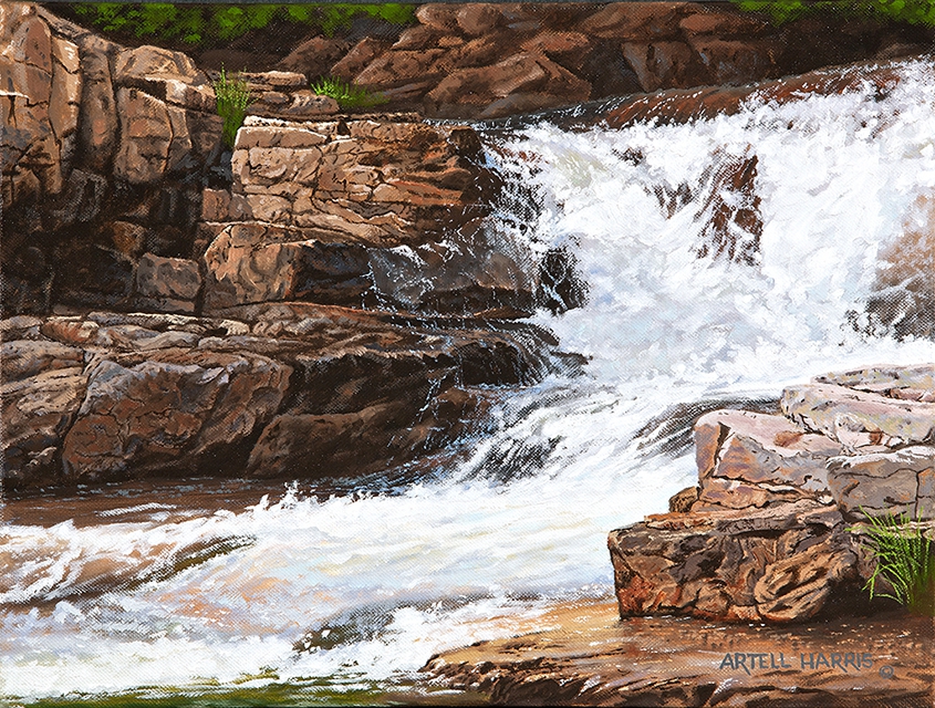 Click here to view Water Falls artwork by artell harris