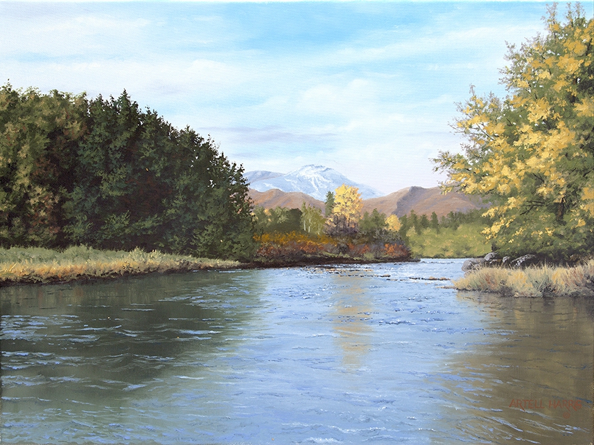 Click here to view Middle Provo River by artell harris