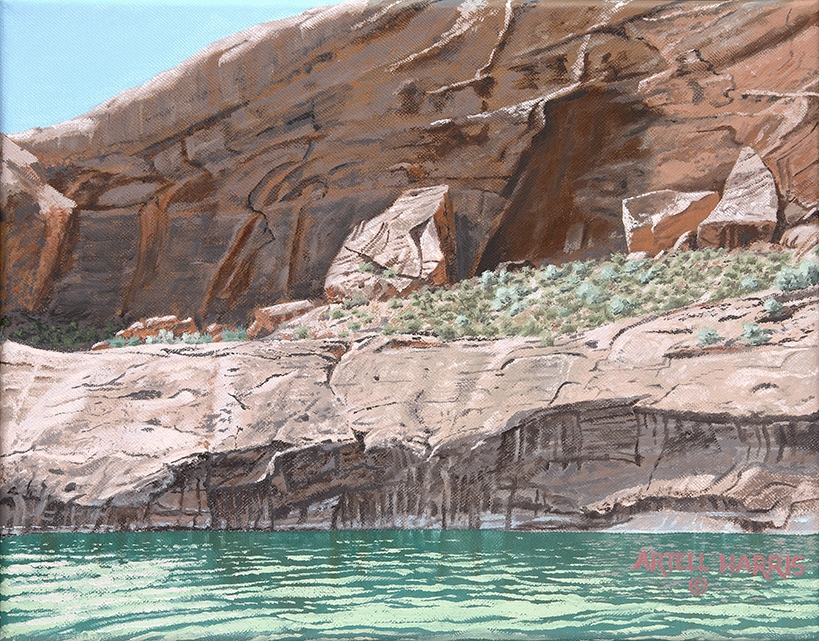 Click here to view Navajo Canyon #3 by artell harris