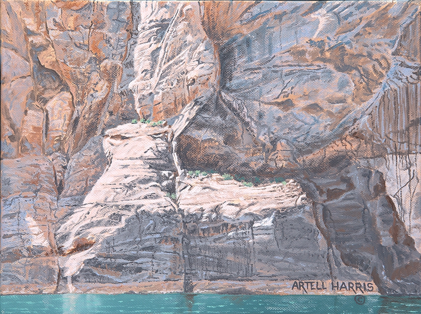 Click here to view Navajo Canyon #6 by artell harris