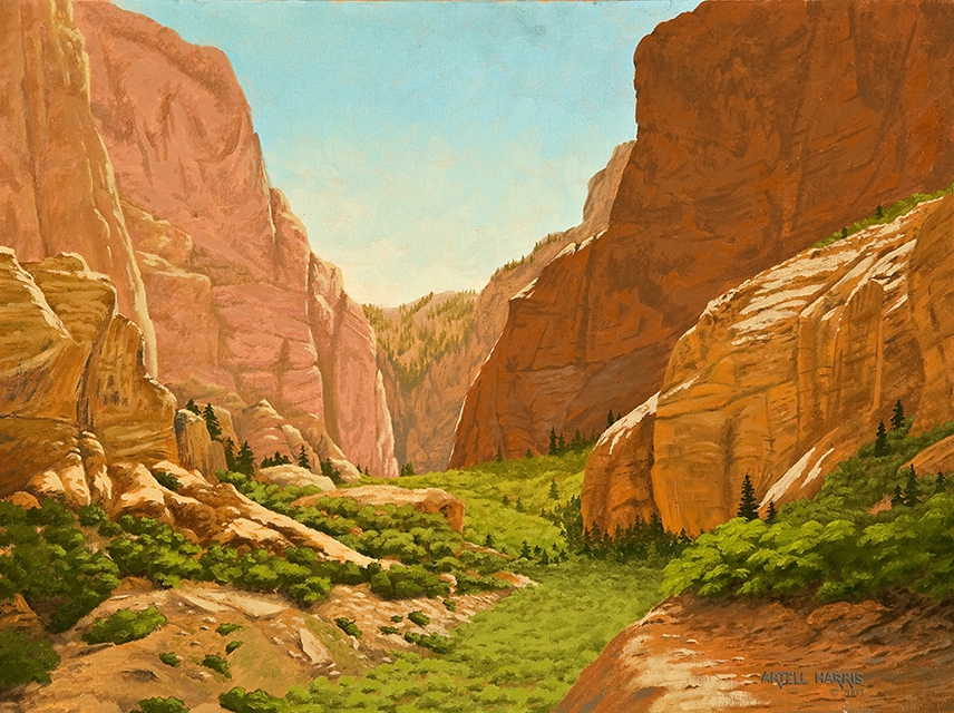 Click here to view Kolob Canyon by artell harris