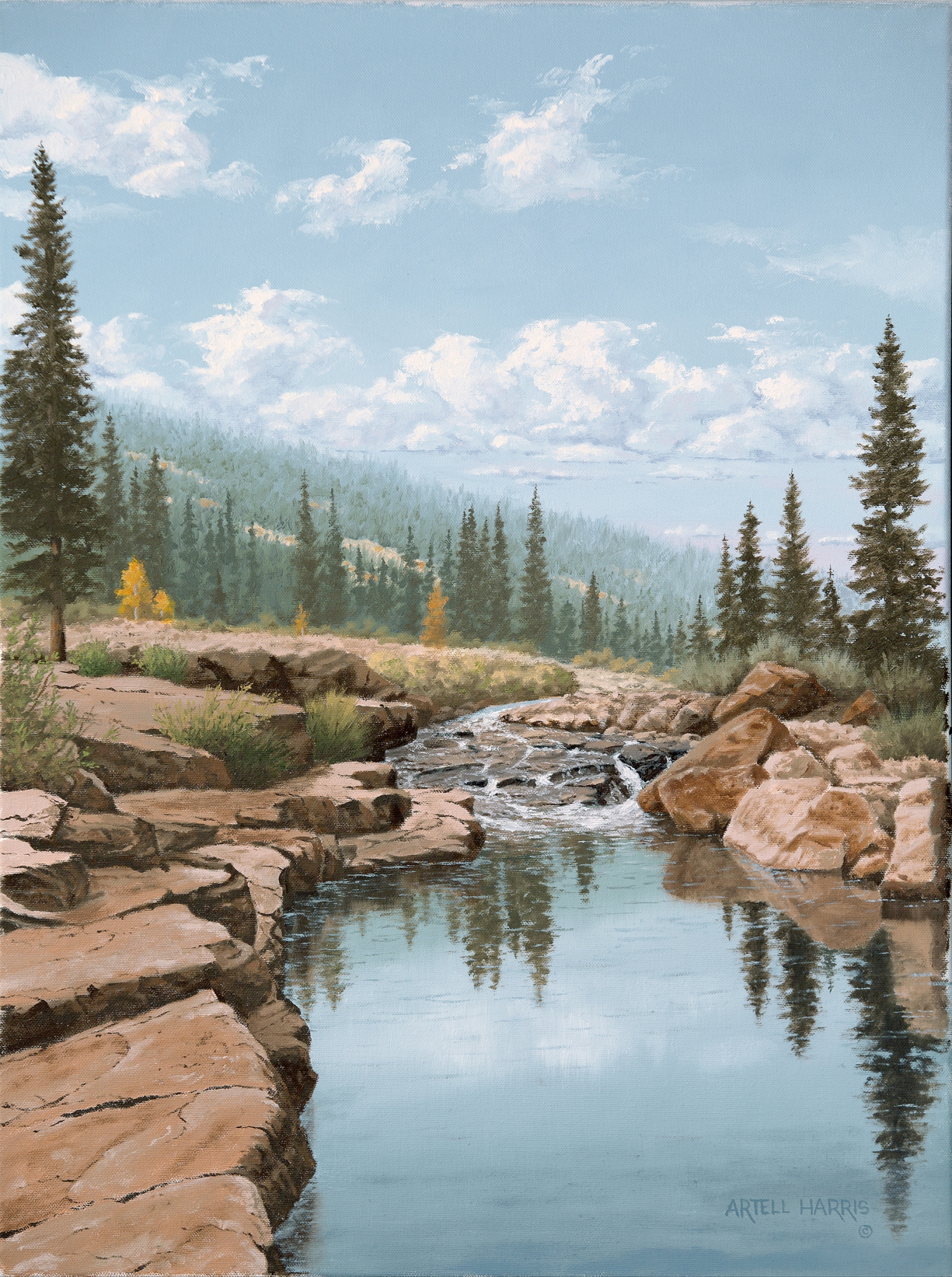 Click here to view Upper Provo River # 2 by artell harris